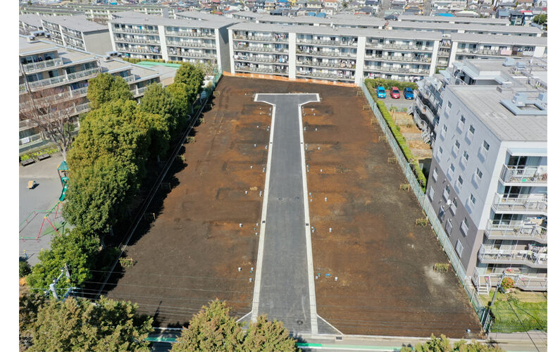 アイキャッチ画像-原宿Ⅲ道路側より