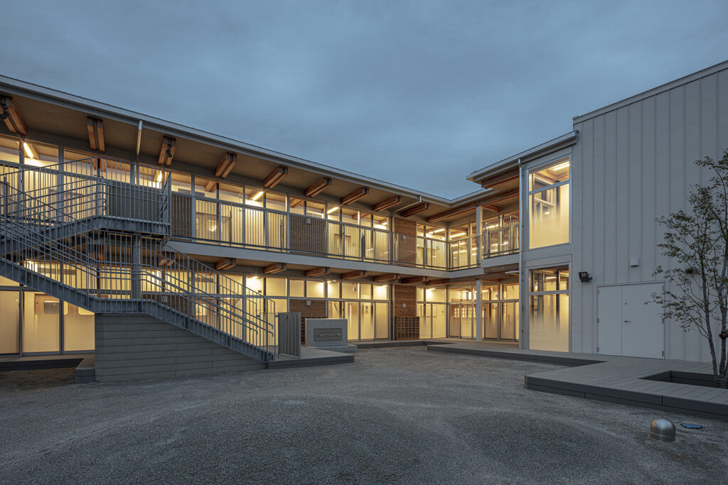 中外ライフサイエンスパーク横浜福利厚生棟建設工事5