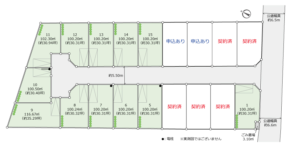 区画図 原宿4丁目 20250624 文字あり
