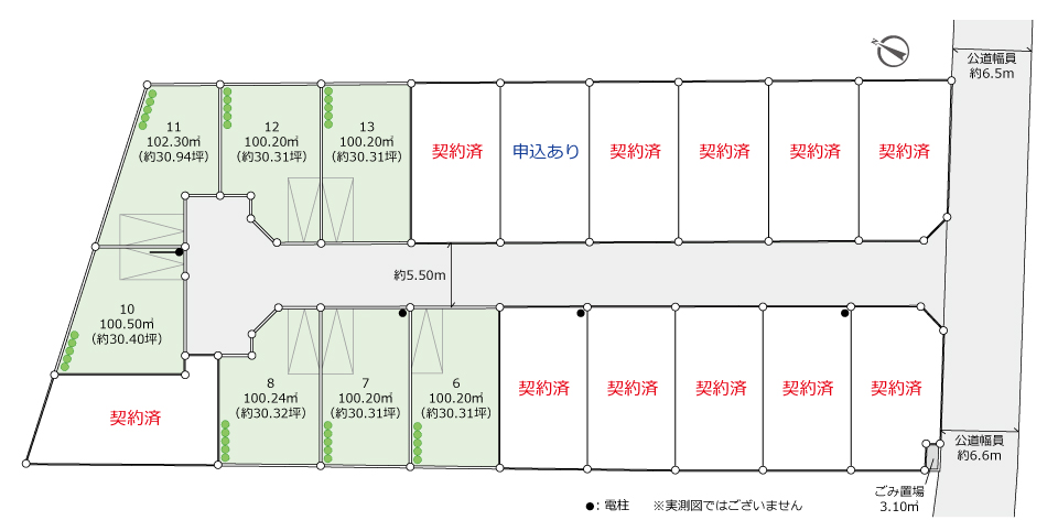 区画図 原宿4丁目 20250818 文字あり
