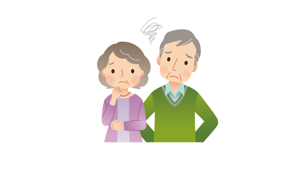 土地活用 困り顔 シニア04