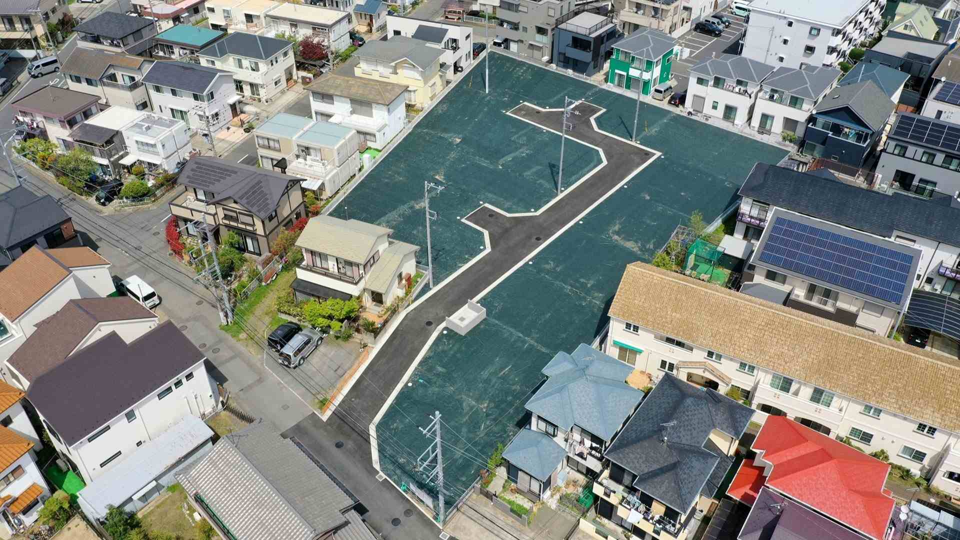 茅ヶ崎今宿 ドローン0547